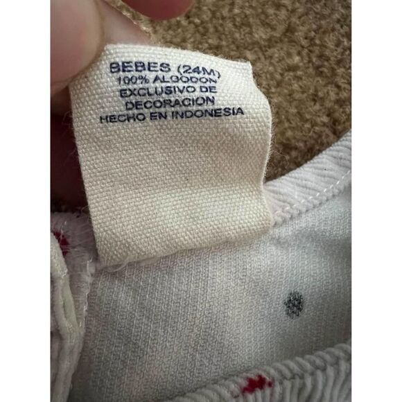 Healthtex Girls Overall Dress Sz 24m polka dot - Picture 5 of 5